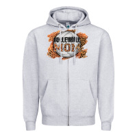 Heather Grey volleyball mom Zipper Hoodie - AdoDesignShop