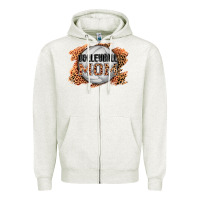 Oatmeal Heather volleyball mom Zipper Hoodie - AdoDesignShop