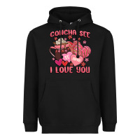 Black concha see te amo  i love you Heavyweight Hoodie - MaliasSmallBusiness