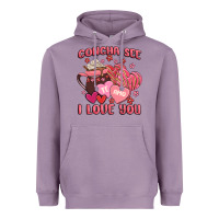 Lavender concha see te amo  i love you Heavyweight Hoodie - MaliasSmallBusiness
