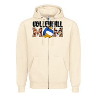 Volleyball Mom Zipper Hoodie | Teevron