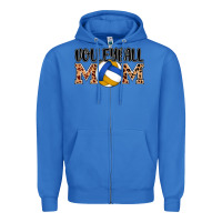 True Royal volleyball mom Zipper Hoodie - AdoDesignShop
