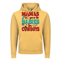 Vintage Mustard mamas let your babies be cowboys Vintage Hoodie - texasbilliewilder