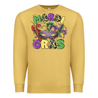 Antique Gold mardi gras Premium Sweatshirt - MaliasSmallBusiness