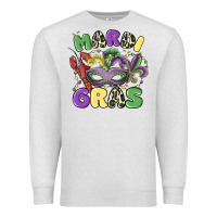 Oatmeal Heather mardi gras Premium Sweatshirt - MaliasSmallBusiness