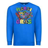 True Royal mardi gras Premium Sweatshirt - MaliasSmallBusiness