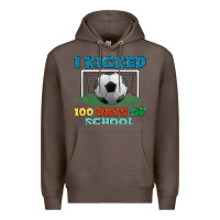 Coffee i kicked 100 days of school Premium Hoodie - LillyAllenDesigns