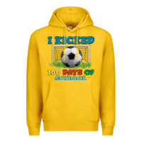 Lemon i kicked 100 days of school Premium Hoodie - LillyAllenDesigns