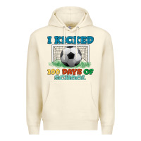 Sandshell i kicked 100 days of school Premium Hoodie - LillyAllenDesigns