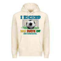 Tofu i kicked 100 days of school Premium Hoodie - LillyAllenDesigns