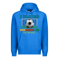 True Royal i kicked 100 days of school Premium Hoodie - LillyAllenDesigns