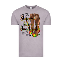Steppin' Into Juneteenth Heels Vintage Tee | Teevron