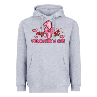 Heather Grey my first valentines day Heavyweight Hoodie - MaliasSmallBusiness