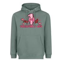 Sage my first valentines day Heavyweight Hoodie - MaliasSmallBusiness