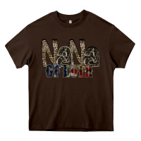 Chocolate Brown nana of both Heavy Core Tee - RacoonDesign