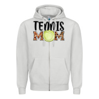 Dove Grey tennis mom Zipper Hoodie - AdoDesignShop