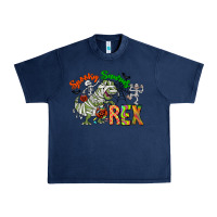 Navy spooky sourus Urban Heavy Tee - CowhideDigitalArt