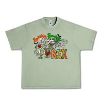 Oil Green spooky sourus Urban Heavy Tee - CowhideDigitalArt