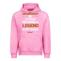 Fuchsia Pink Grandaddy Is My Name Becoming A Legend Is My Game Urban Hoodie - Bettercallsaul