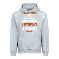Heather Grey Grandaddy Is My Name Becoming A Legend Is My Game Urban Hoodie - Bettercallsaul