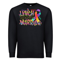 Black lynch syndrome warrior Premium Sweatshirt - NancyCooperArtShop