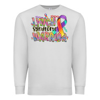 Dove Grey lynch syndrome warrior Premium Sweatshirt - NancyCooperArtShop