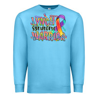 Ocean Blue lynch syndrome warrior Premium Sweatshirt - NancyCooperArtShop