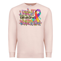 Pale Pink lynch syndrome warrior Premium Sweatshirt - NancyCooperArtShop