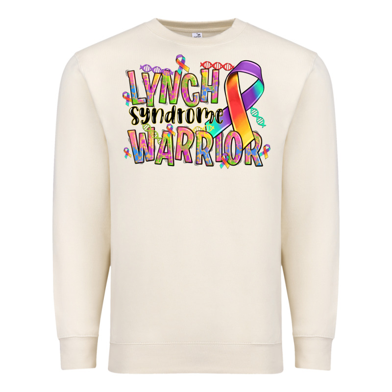 Lynch Syndrome Warrior Premium Sweatshirt by NancyCooperArtShop | Teevron