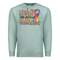 Seafoam lynch syndrome warrior Premium Sweatshirt - NancyCooperArtShop