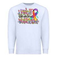 White lynch syndrome warrior Premium Sweatshirt - NancyCooperArtShop