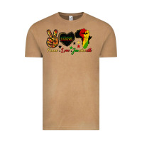 Vintage Camel peace love juneteenth raised fist Vintage Tee - HRA Design Shop