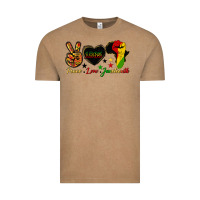 Peace Love Juneteenth Raised Fist Vintage Tee | Teevron