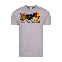 Vintage Zinc peace love juneteenth raised fist Vintage Tee - HRA Design Shop