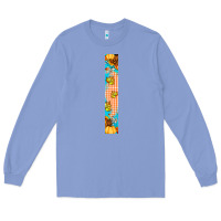 Colony Blue fall Long Sleeve Tee - BundleAndBundleShop