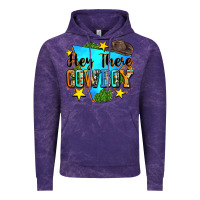 Cloud Purple hey there cowboy Vintage Hoodie - Zillion Design Studio