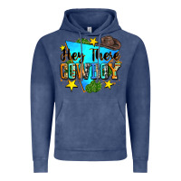 Vintage Denim hey there cowboy Vintage Hoodie - Zillion Design Studio