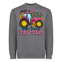 Storm just a girl who loves tractors Heavyweight Sweatshirt - Zillion Design Studio