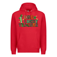 Red one lucky teacher Premium Hoodie - LillyAllenDesigns