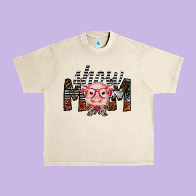 Show Mom Urban Heavy Tee Designed By Sublimationcraftshop