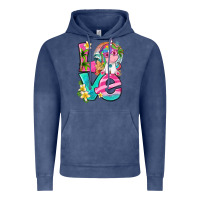 Vintage Denim love summer unicorn Vintage Hoodie - texasbilliewilder