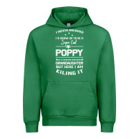 Emerald Super Cool Poppy Of A Freaking Awesome Granddaugh Urban Hoodie - Bettercallsaul