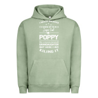 Pigment Oil Green Super Cool Poppy Of A Freaking Awesome Granddaugh Urban Hoodie - Bettercallsaul