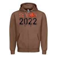 Chestnut senior basketball Zipper Hoodie - AdoDesignShop