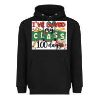 Black i've loved my class 100 days Heavyweight Hoodie - MaliasSmallBusiness
