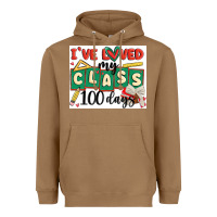 Toasted Coconut i've loved my class 100 days Heavyweight Hoodie - MaliasSmallBusiness