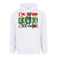 White i've loved my class 100 days Heavyweight Hoodie - MaliasSmallBusiness