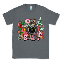 Charcoal Heather christmas oh snap Classic Tee - AdoDesignShop