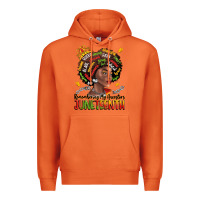 Carrot remembering my ancestors juneteenth Premium Hoodie - LillyAllenDesigns