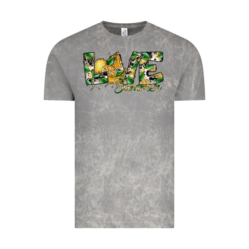 Love Summer Lemon Vintage Tee by SublimationCraftShop | Teevron